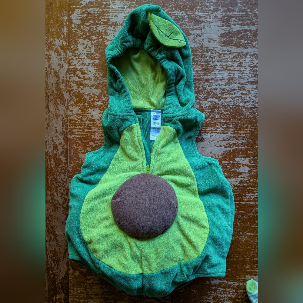 Carter's Green Hooded Vest